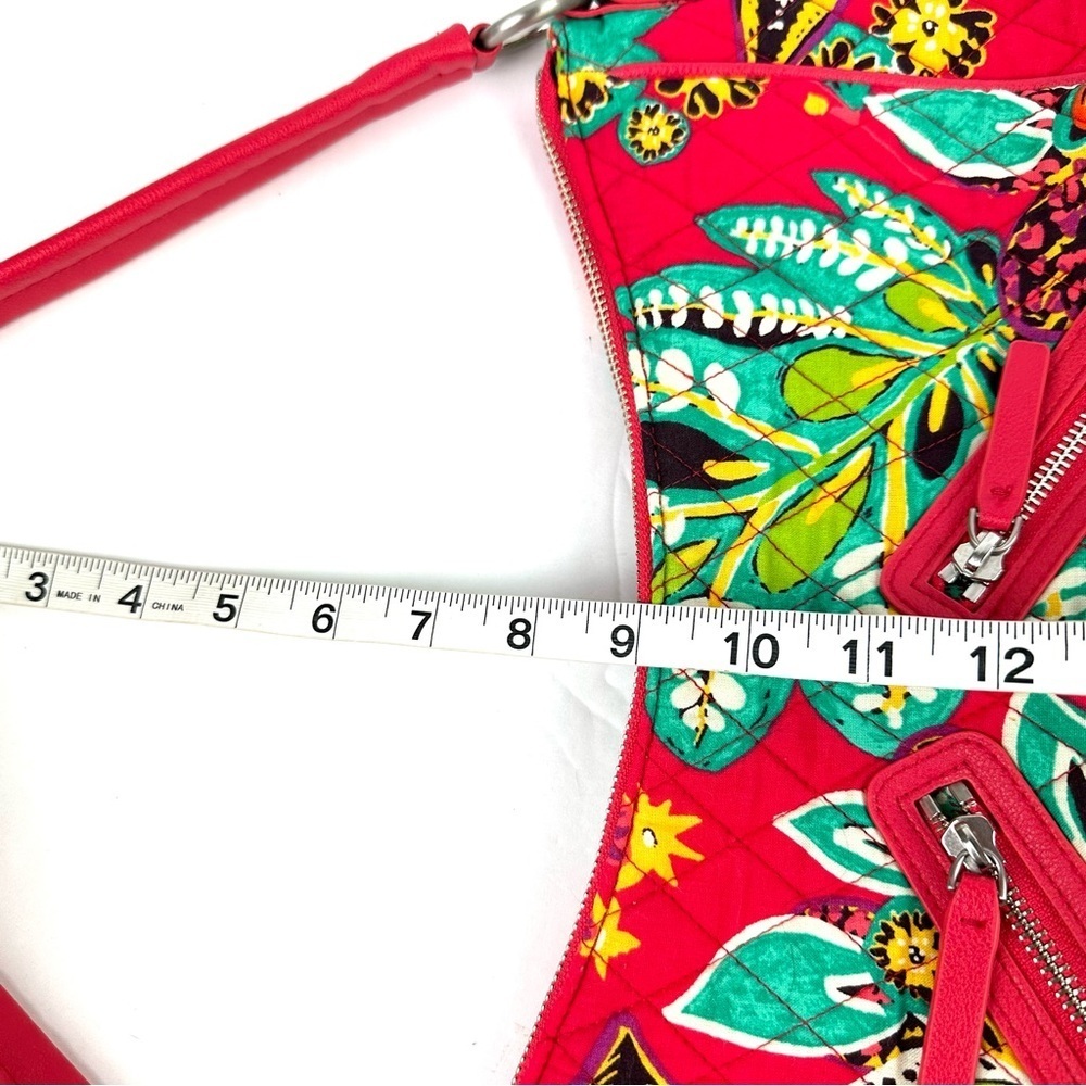 Vera Bradley Vivian Hobo Bag Rumba Floral Handbag Brand New NO Long Strap - Picture 13 of 13